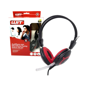AUDIFONO DIADEMA MIC WIT COLORES AM-210