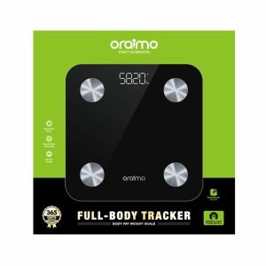 BASCULA BLUETOOTH CON ANALISIS CORPORAL ORAIMO OPC-SC20
