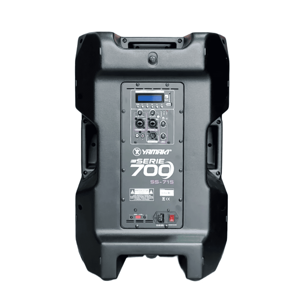 altavoz activo de 15 pulgadas bluetooth yamaki ss715 profesional con usb