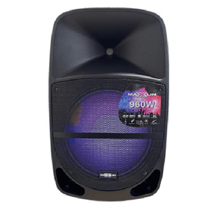 parlante amplificado de 15 pulgadas profesional